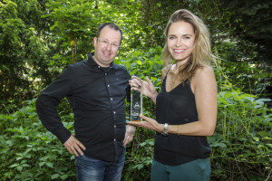 Martyn Beekman schreef Tweede Kans voor Storytel, Hanna Verboom las het voor. Foto: (c) Dingena Mol / Hebban.nl