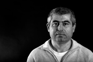 Ali Şerik-zwartwit Ali Şerik. Foto: Hans Erkelens