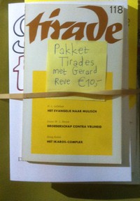 De allereerste bijdragen van Gerard Reve aan Tirade.