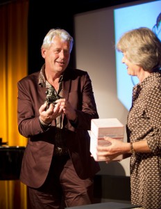 Sjoerd Kuyper ontving 60.000 euro voor zijn oeuvre. Foto: Mylene Siegers