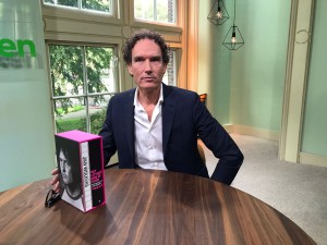 Onno Blom schreef een biografie over Jan Wolkers. Foto: Rene Verhagen