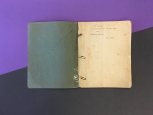 De versjes van Gerard Reve. Uit collectie Letterkundig Museum.