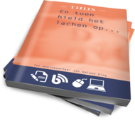 thijs Wie zijn smartphone op het boek richt, krijgt in 3D een bolletje met woorden op het scherm te zien.