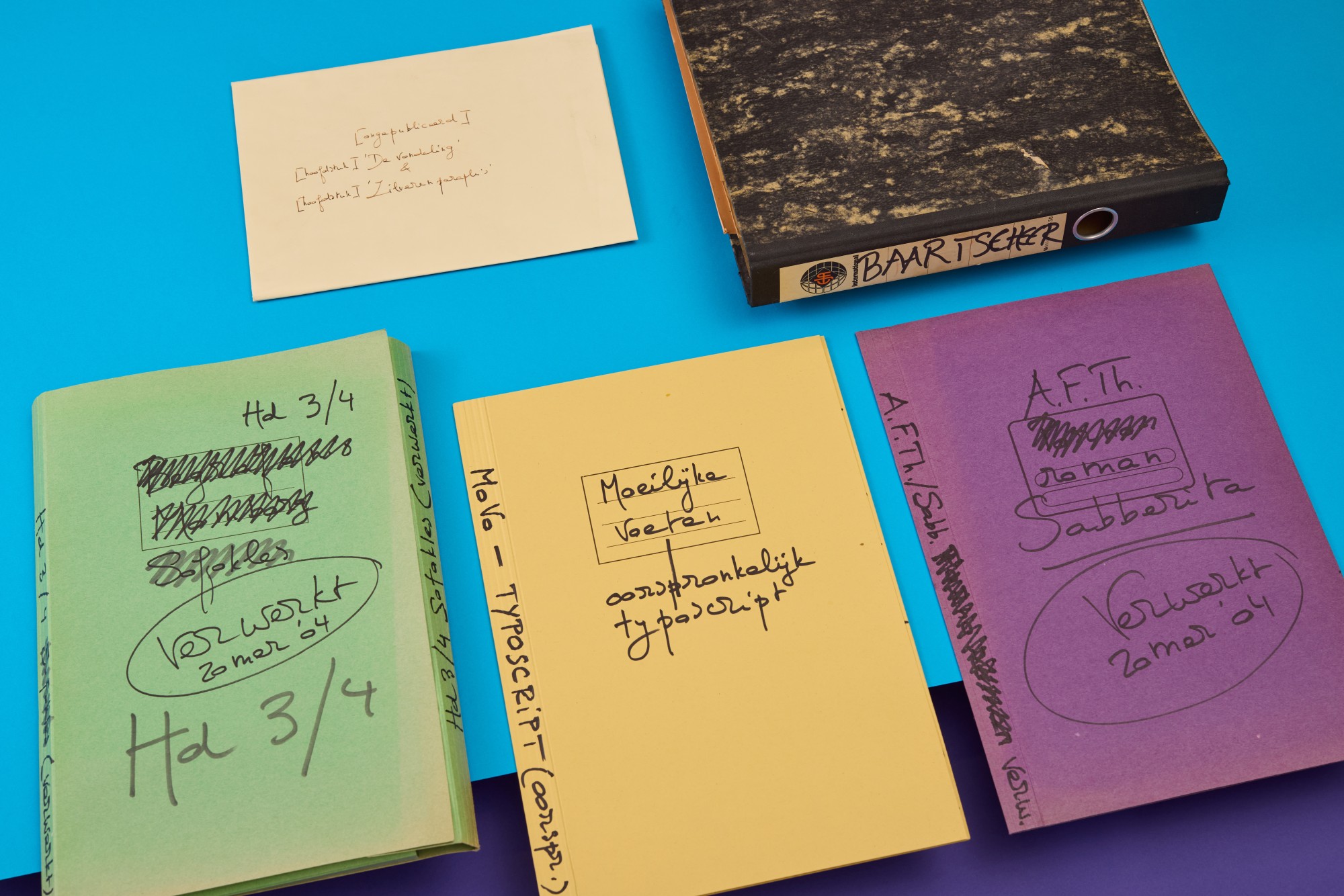 Literatuurmuseum verwerft archief A.F.Th. van der Heijden