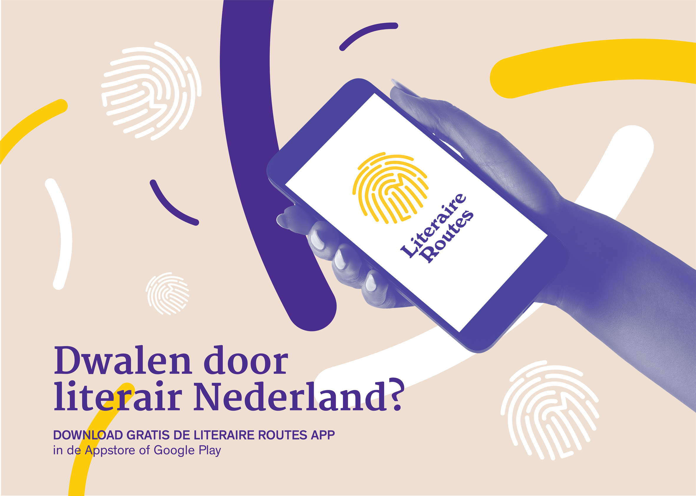 Literaire Routes App in een nieuw jasje